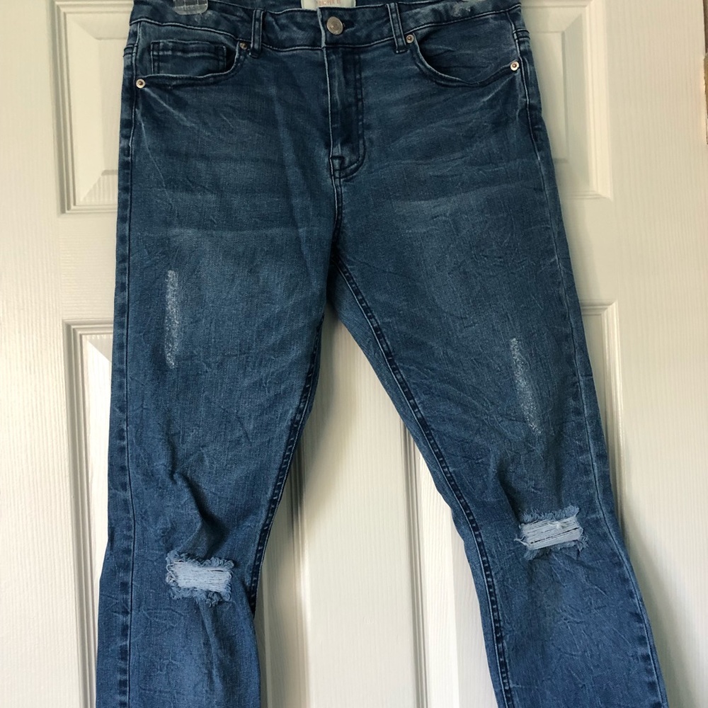 Forever 21 Ripped Jeans